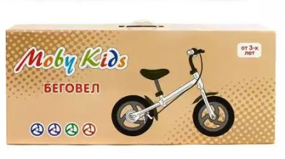 Беговел Moby Kids синий