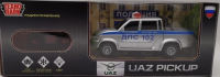 Игрушечная радиоуправляемая машинка UAZ PICKUP Полиция 18 см
