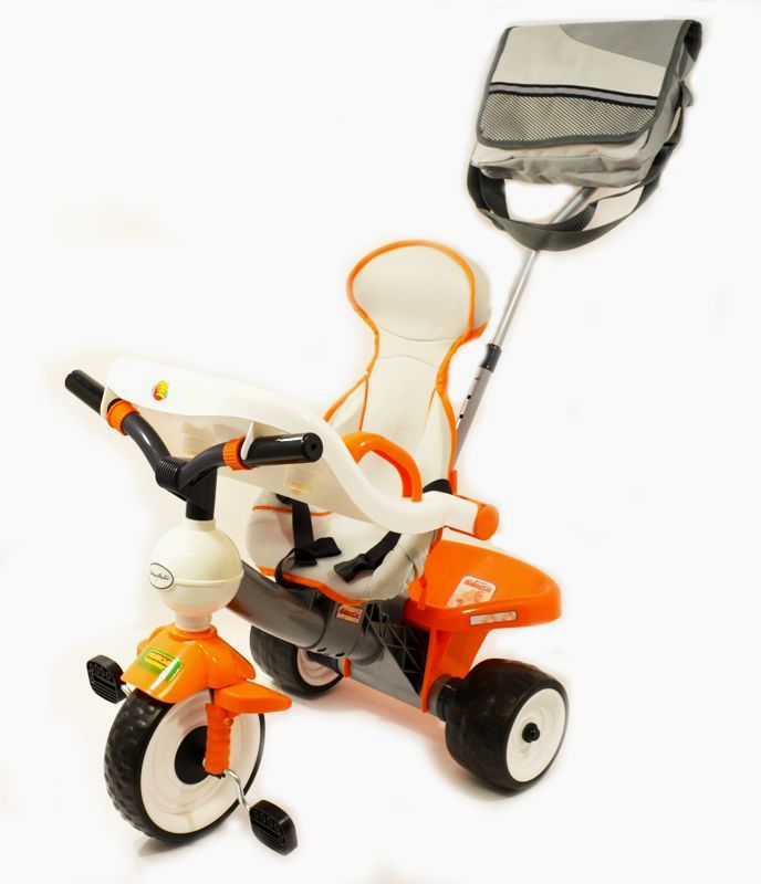 Велосипед 3-х колёсный Дидактик №2 с игровой панелью, ручкой, ремешком, чехлом и сумкой